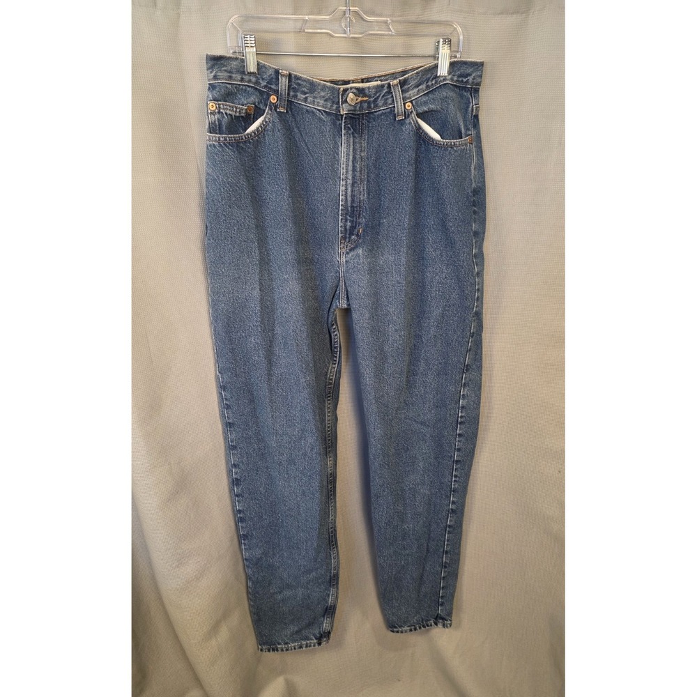 Vintage 90s GAP Reverse Fit Jeans Womens 16L 23x33 ACTUAL Tapered Mom Jeans
